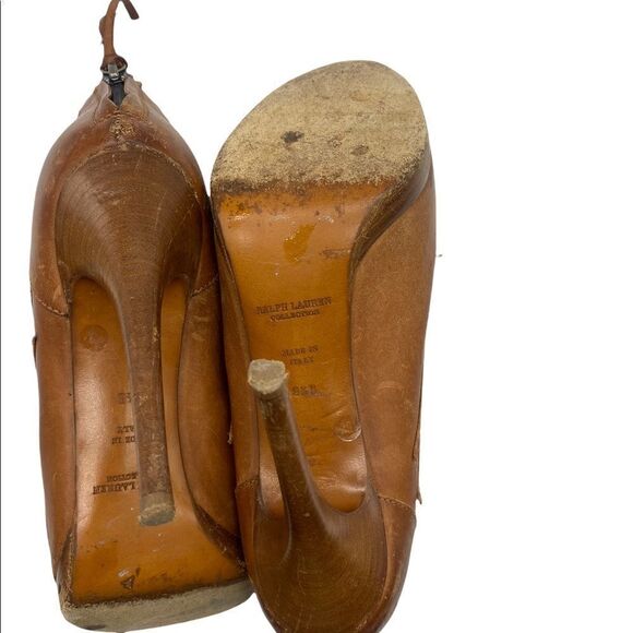 Ralph Lauren Ankle boot heels leather - Picture 4 of 11